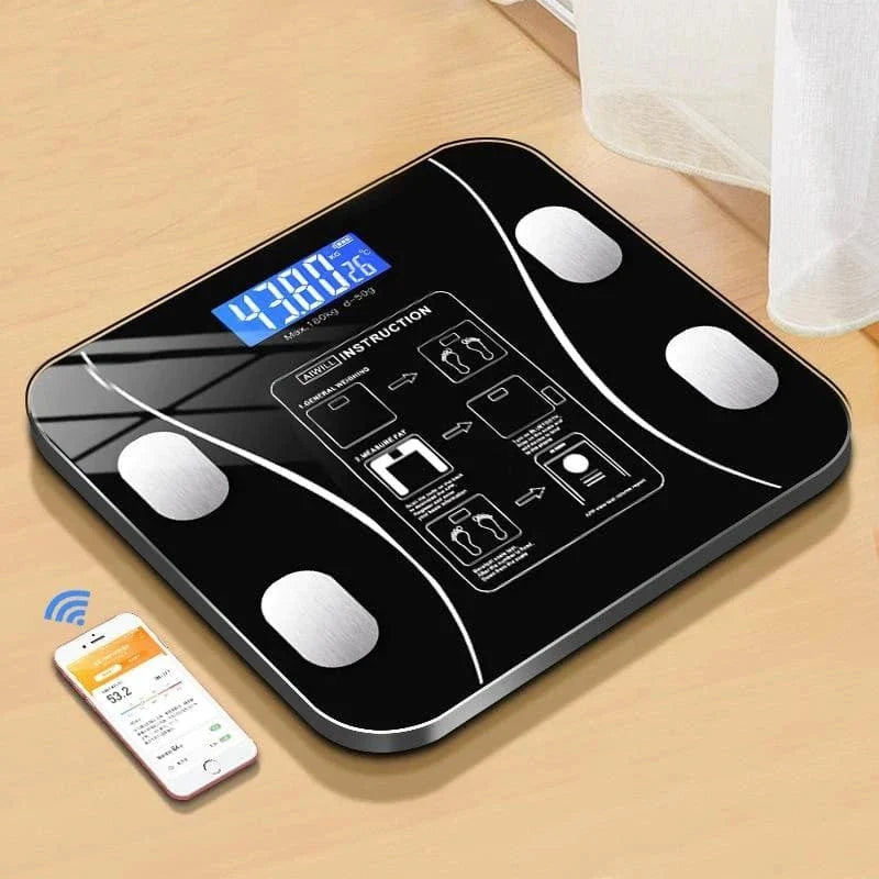 Balança Digital Medidora Corporal com Bioimpedância