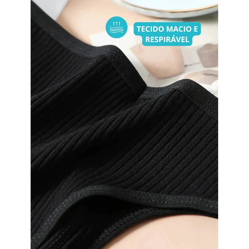 [PROMOÇÃO DE LANÇAMENTO COMPRE 5 LEVE 10] Calcinha CottonConfort® - FRETE GRÁTIS