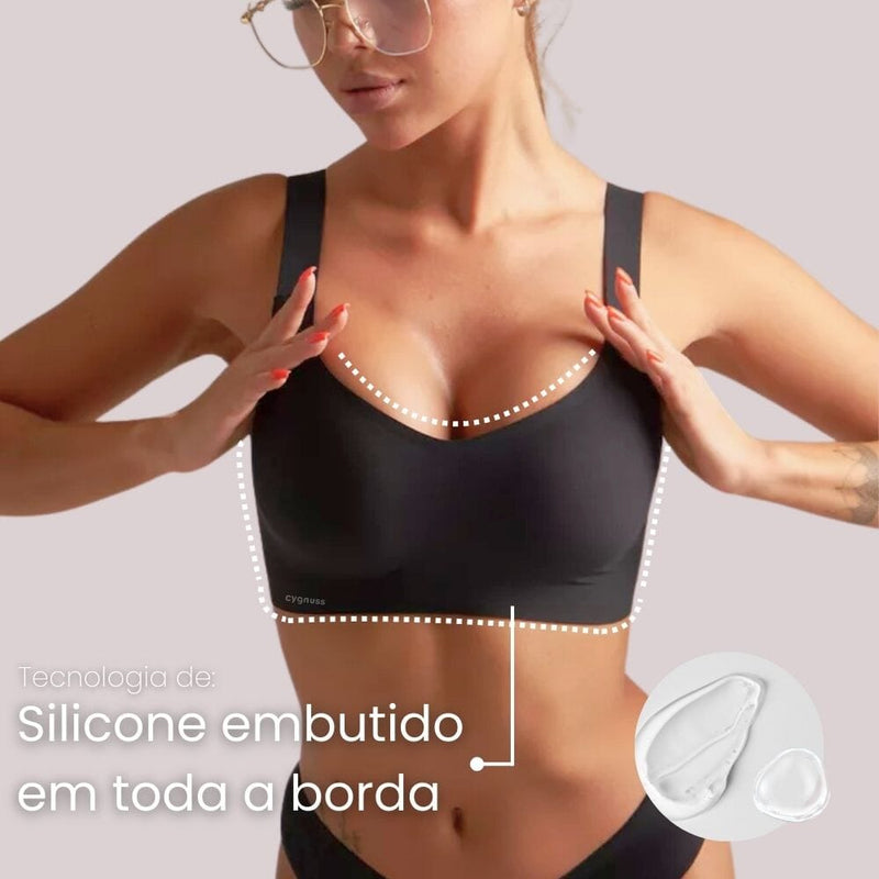 Sutiã Premium Reforçado Cygnuss Alta Sustentação e Conforto