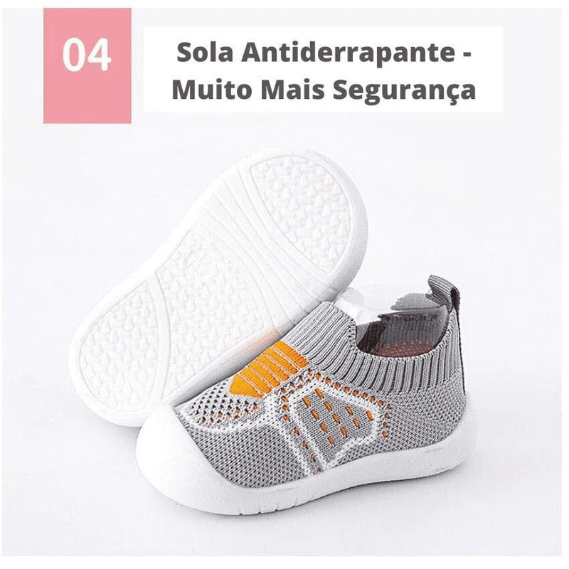 Tênis Meia Infantil Antiderrapante KickBaby